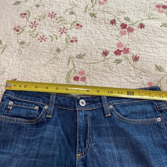 AG Adriano Goldschmied The Jessie Curvy Boot Cut Fit Dark Wash Sz 27 (29) USA - Picture 13 of 16